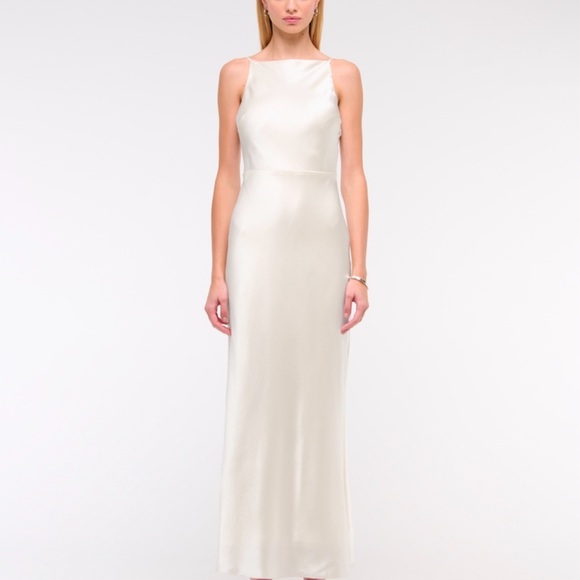 Abercrombie & Fitch | Dresses | Abercrombie High Neck Crinkle Satin Maxi Dress | Poshmark Abercrombie & Fitch | Dresses | Abercrombie High Neck Crinkle Satin Maxi Dress | Poshmark